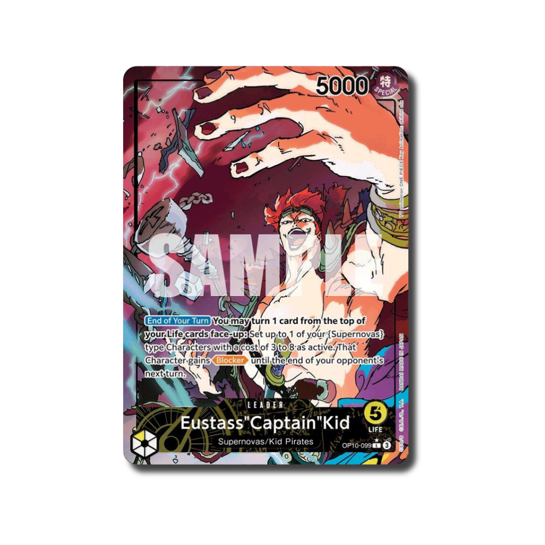 Eustass Kid Alt Art Leader - OP10-099