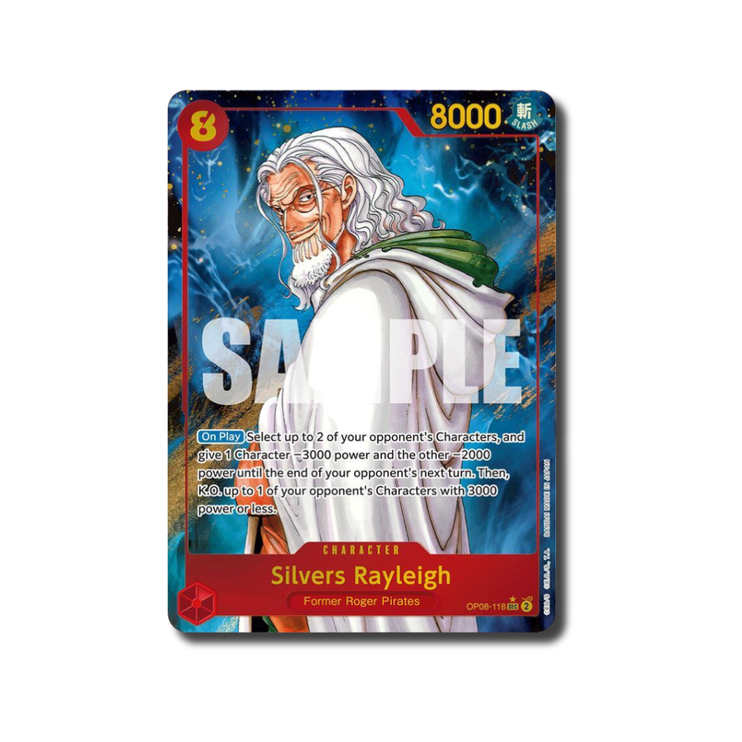 Silvers Rayleigh (OP08-118) Secret Alt Art