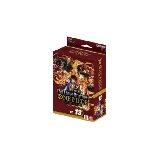 One Piece The Three Brothers ST-13 Ultra Deck Box Card Game Brand New Sealed