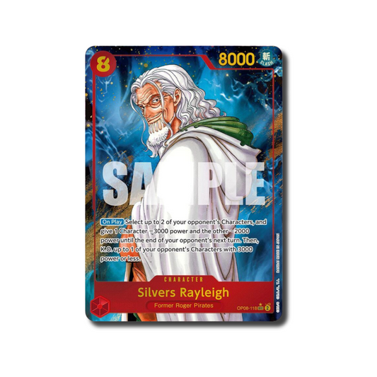 Silvers Rayleigh (OP08-118) Secret Alt Art