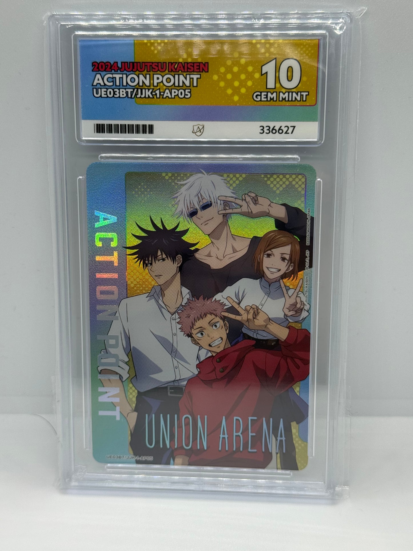 JJK UNION ARENA ACTION POINT FOIL ACE 10