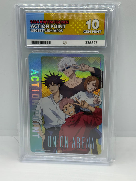 JJK UNION ARENA ACTION POINT FOIL ACE 10