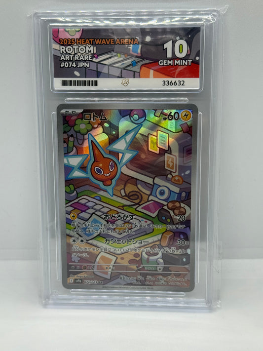 POKEMON HEAT WAVE ARENA - ROTOM AR ACE 10